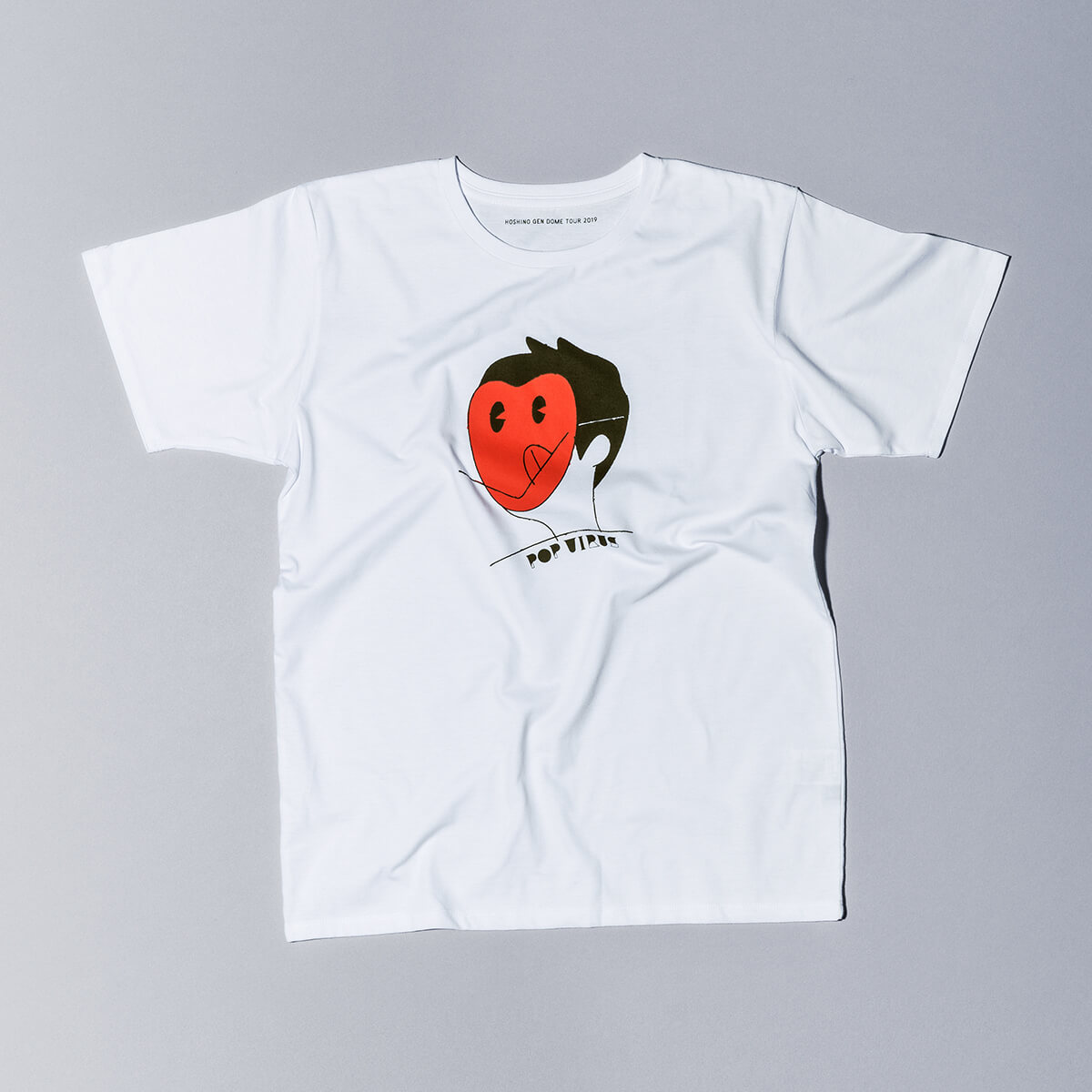 「POP VIRUS」T-shirt / RED